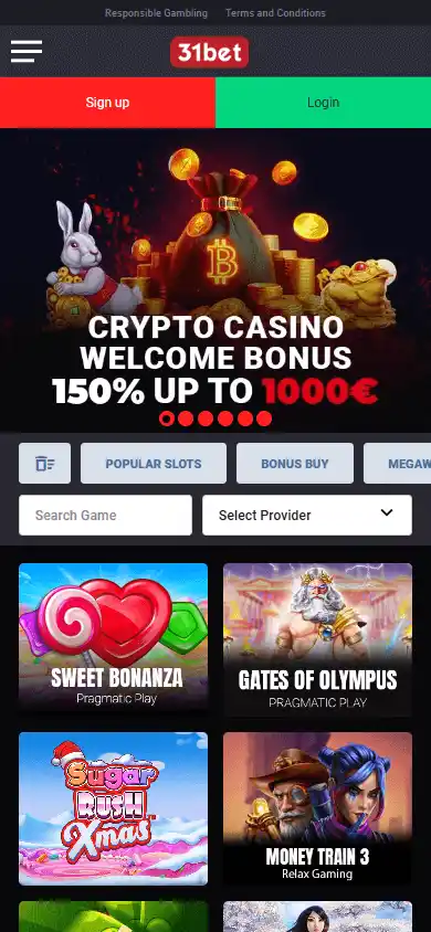 31bet Casino screenshot 5
