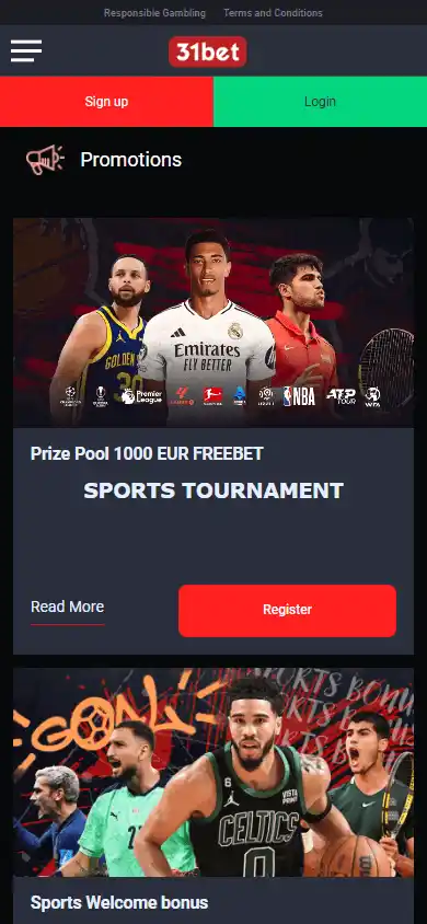 31bet Casino screenshot 6