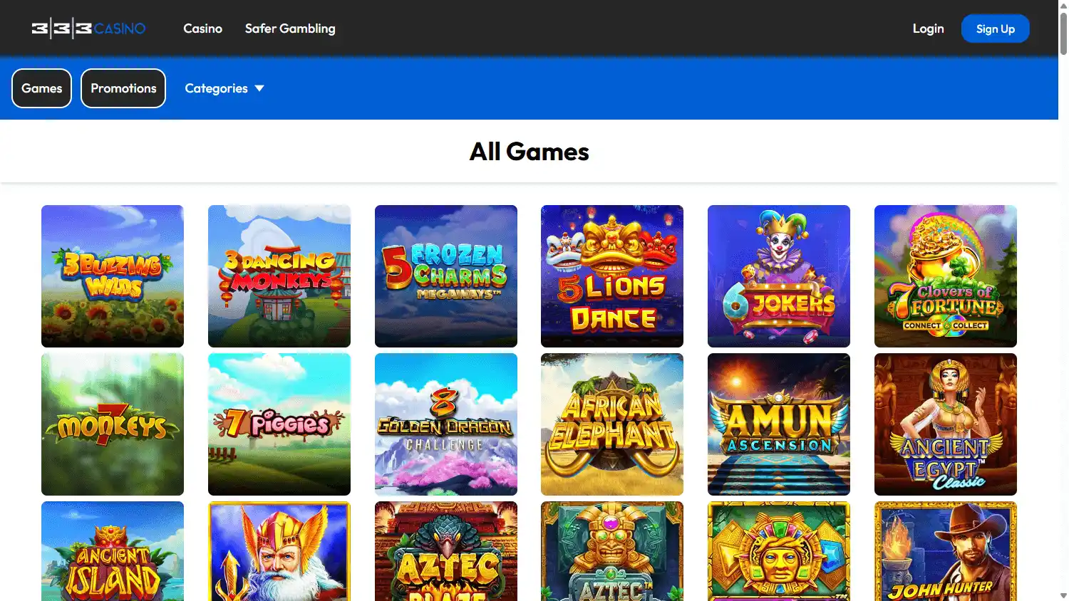 333 Casino screenshot 2