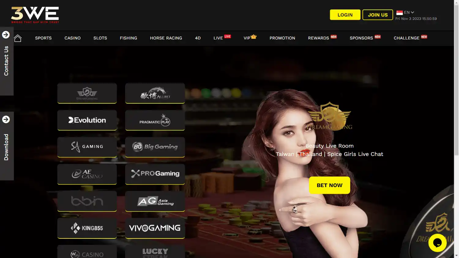 3WE Casino screenshot 2