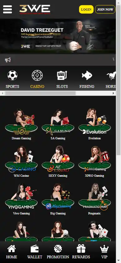 3WE Casino screenshot 5