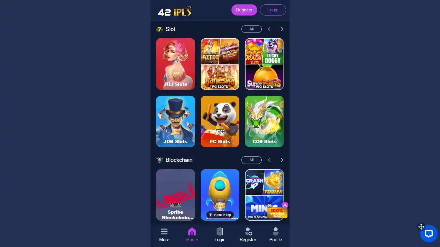 42bet Casino screenshot 2