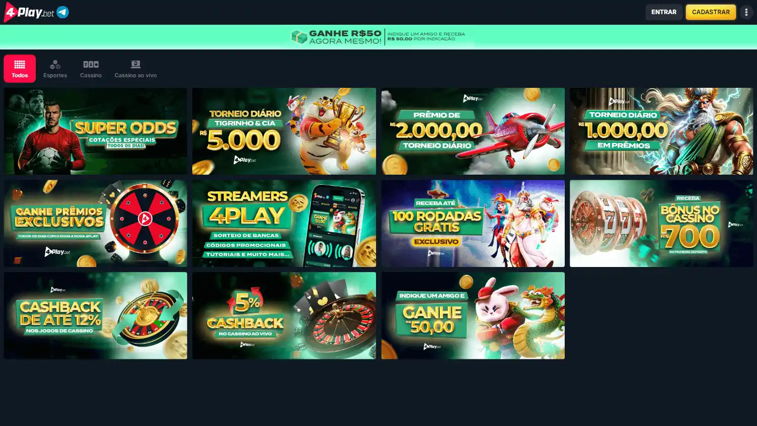 4Play.bet Casino screenshot 3