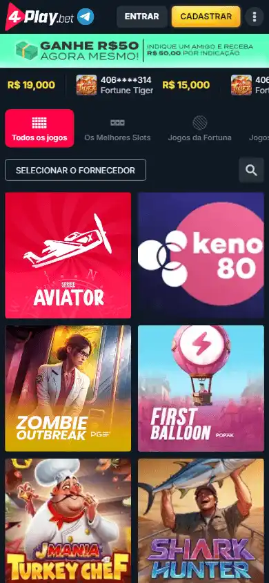 4Play.bet Casino screenshot 5