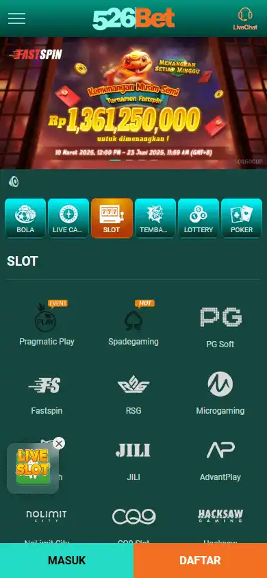 526Bet Casino screenshot 5