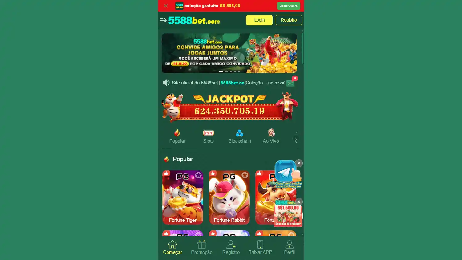 5588Bet Casino screenshot 1