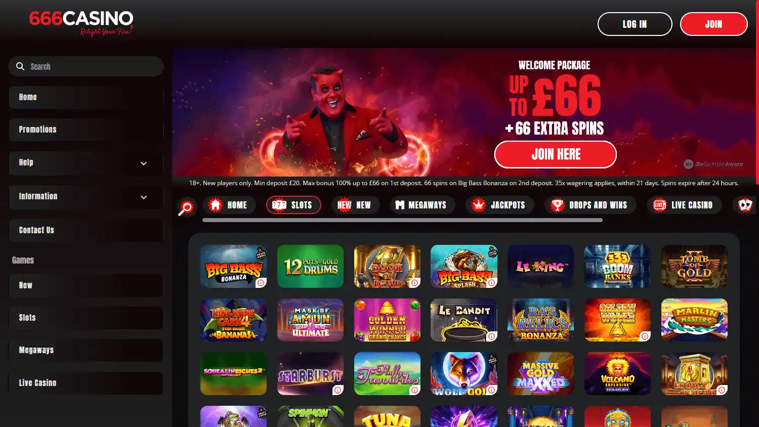 666 Casino screenshot 2