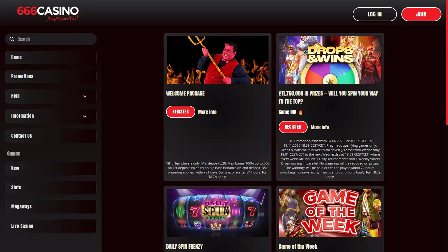 666 Casino screenshot 3