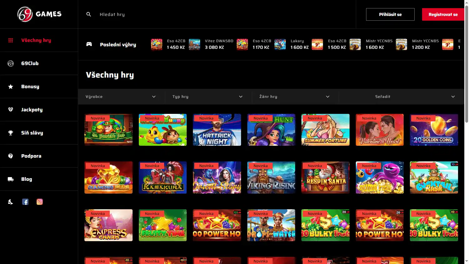 69GAMES Casino screenshot 2