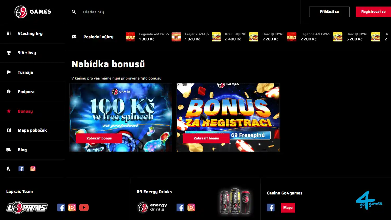69GAMES Casino screenshot 3