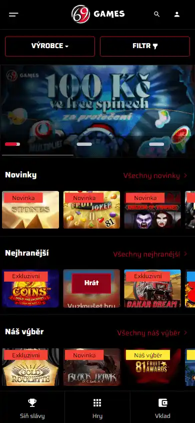 69GAMES Casino screenshot 4