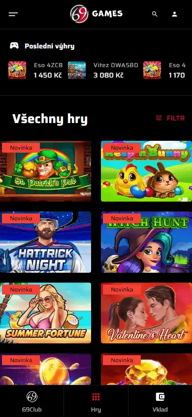 69GAMES Casino screenshot 5