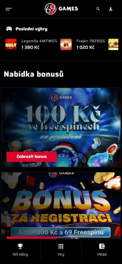69GAMES Casino screenshot 6