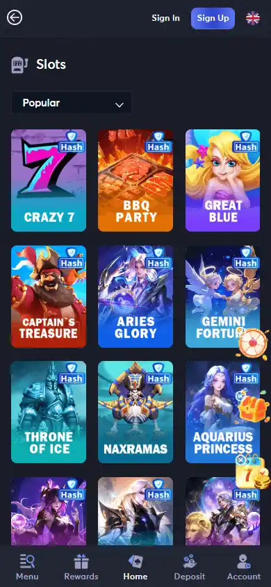 7.bet Casino screenshot 5