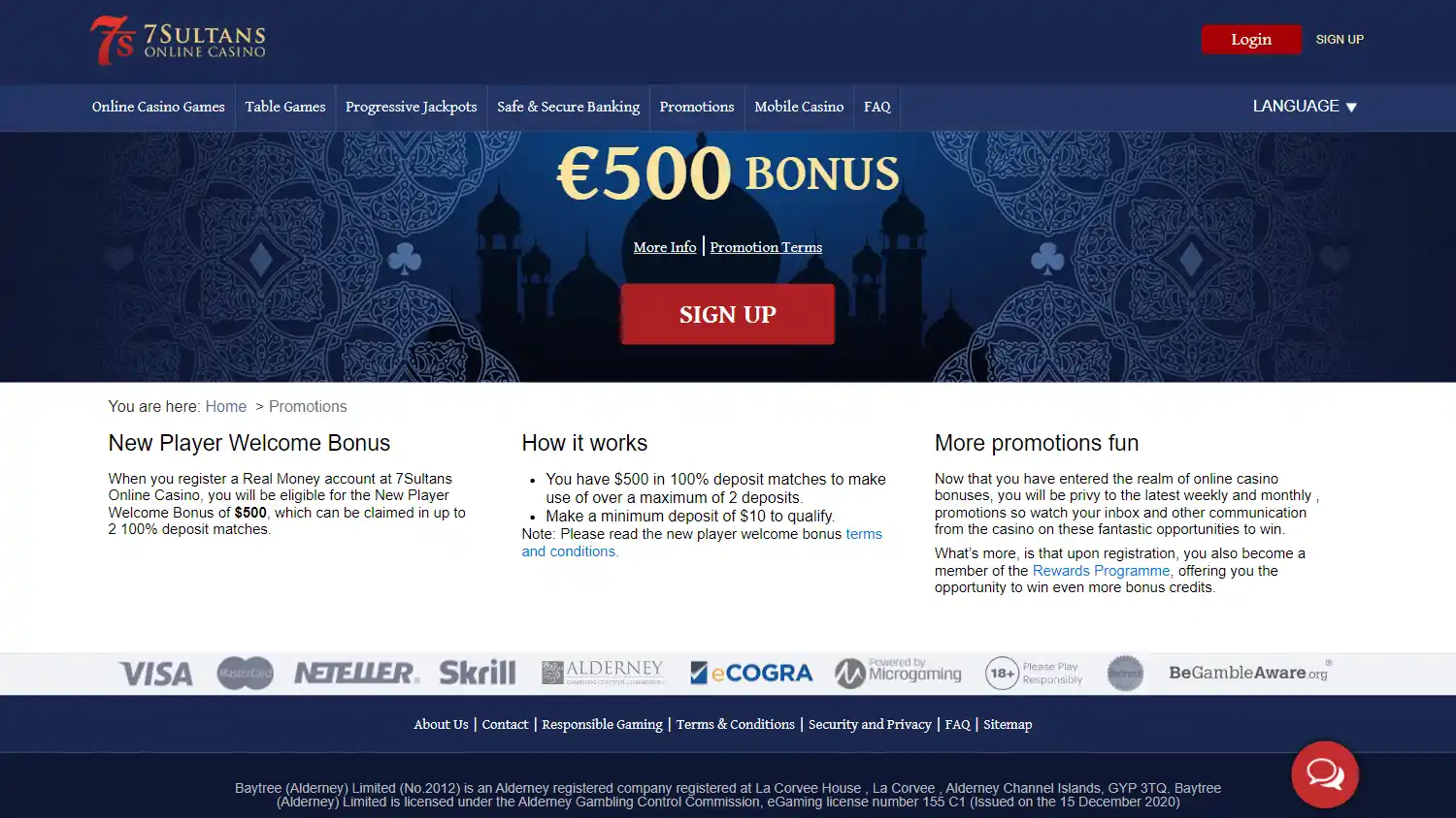 7 Sultans Casino screenshot 3