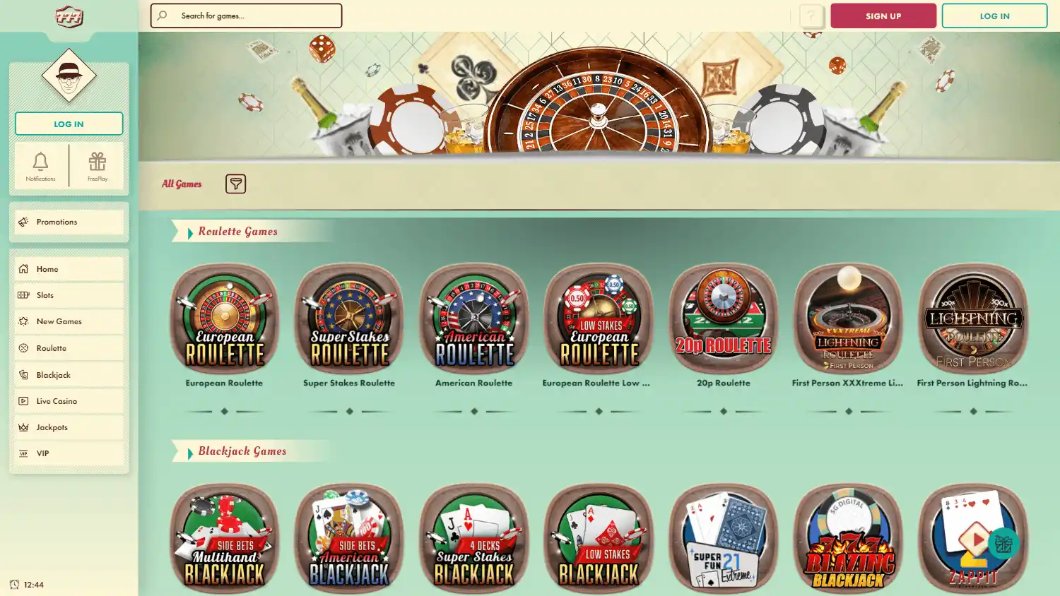 777 Casino screenshot 2