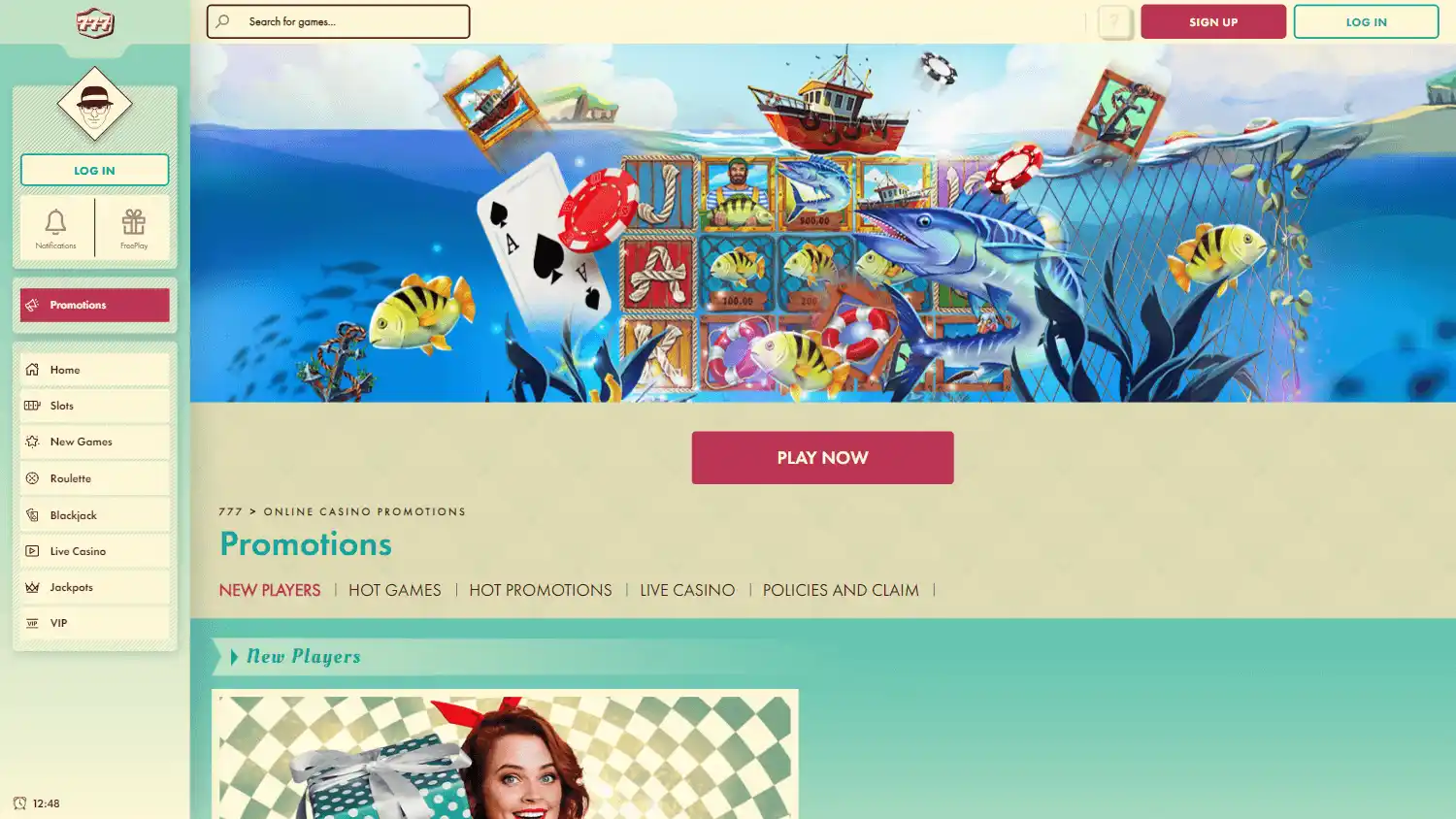 777 Casino screenshot 3