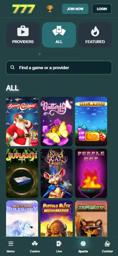 777Bet Casino screenshot 5