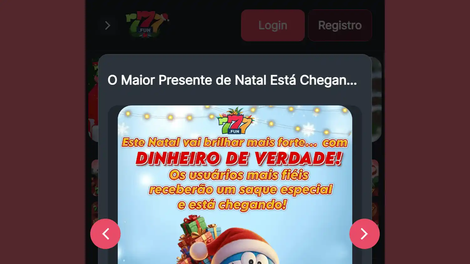 777Bet.io Casino screenshot 1
