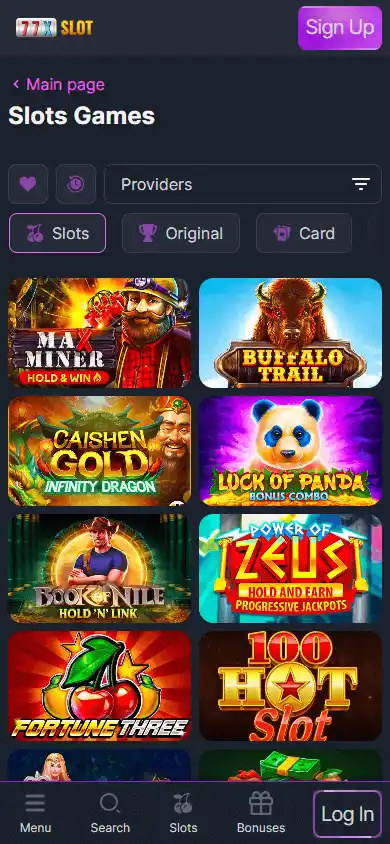 77xslot Casino screenshot 5