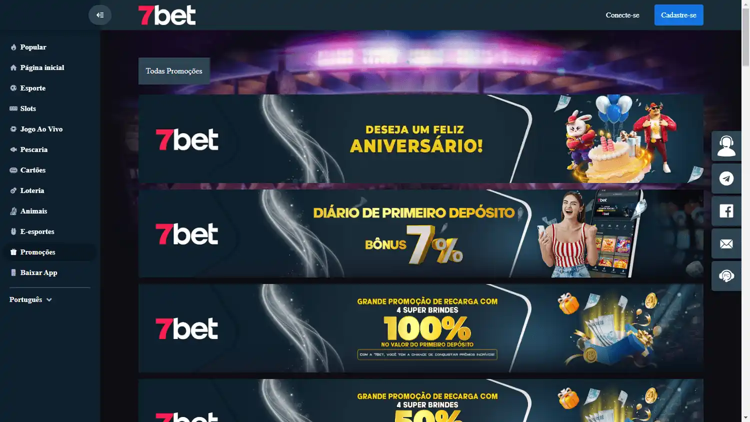 7bet.com Casino screenshot 3