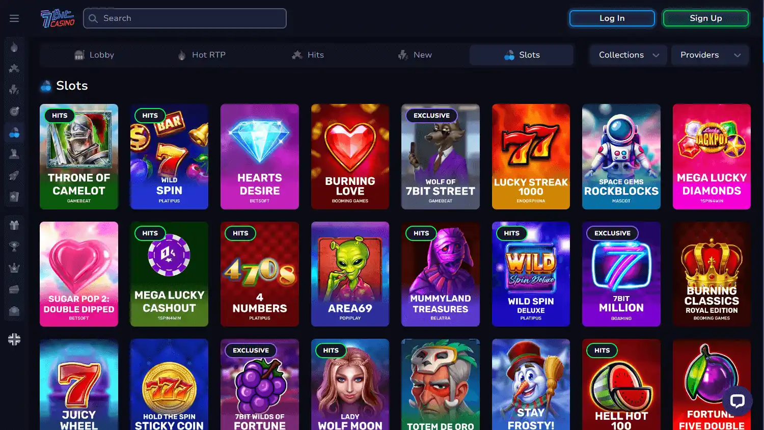 7BitCasino screenshot 2