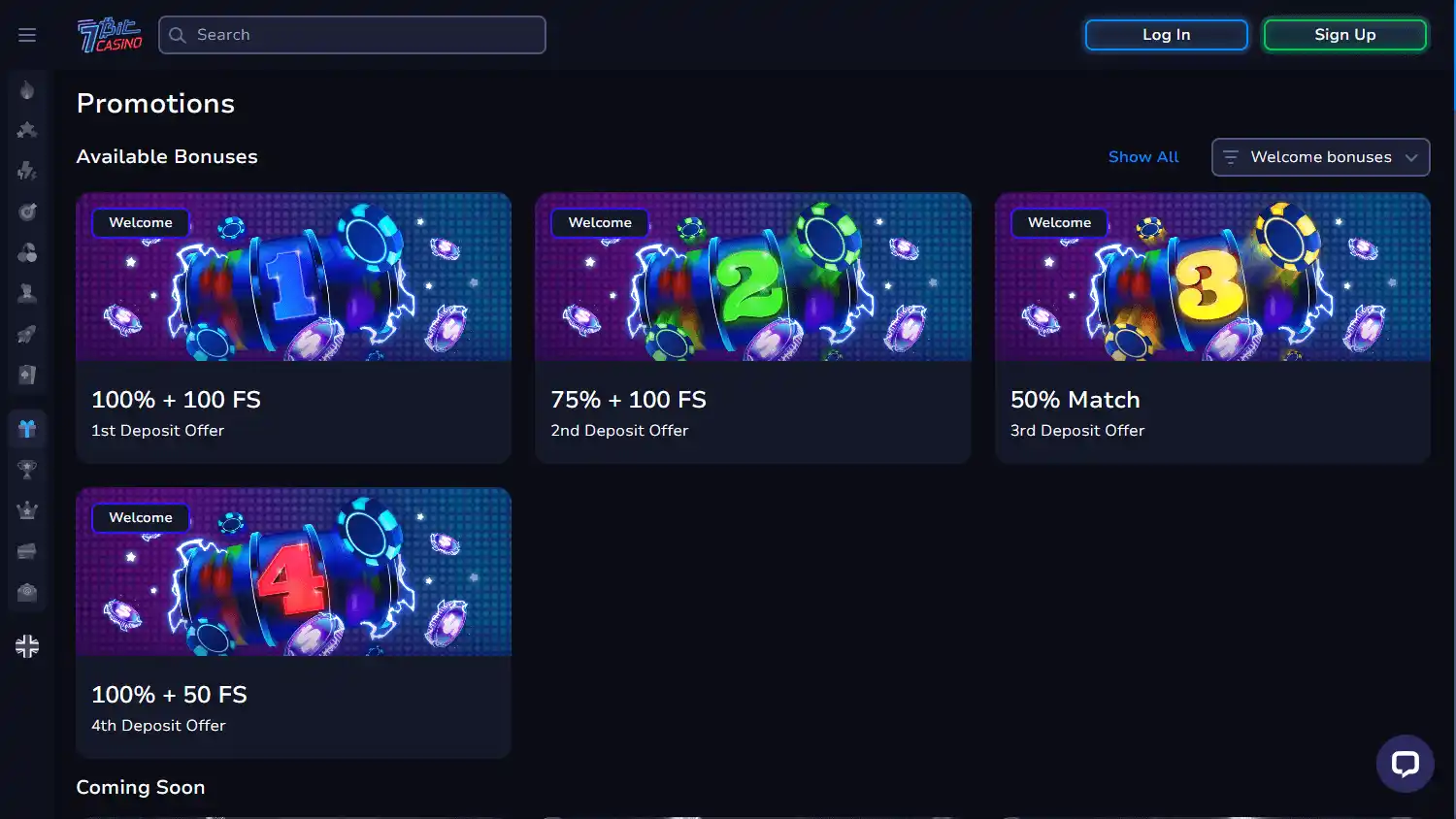 7BitCasino screenshot 3