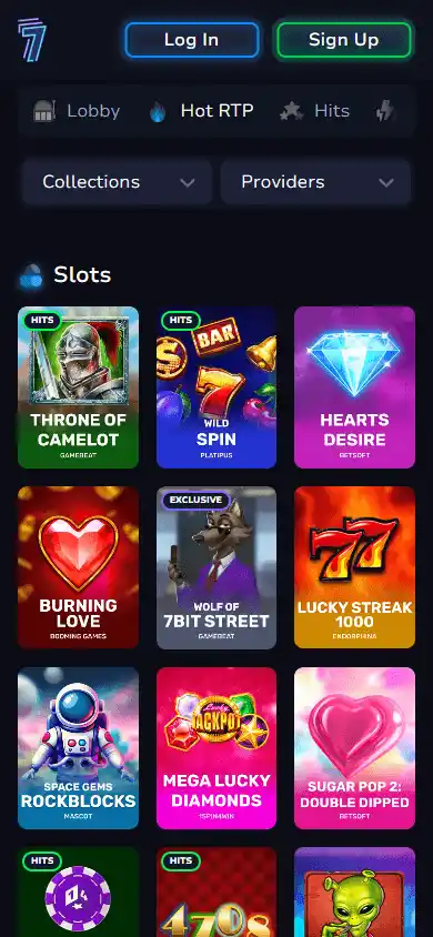 7BitCasino screenshot 5