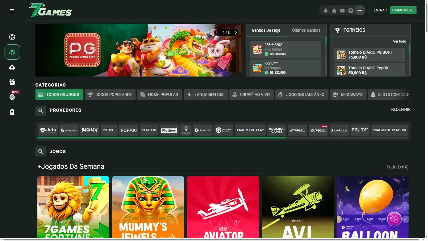 7Games.bet Casino screenshot 3