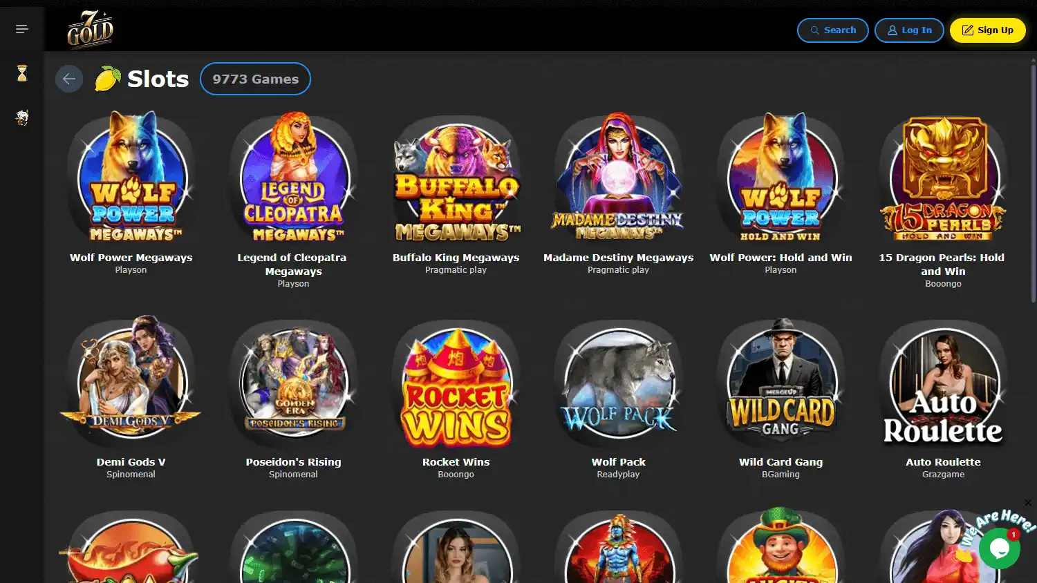 7GOLD Casino screenshot 2