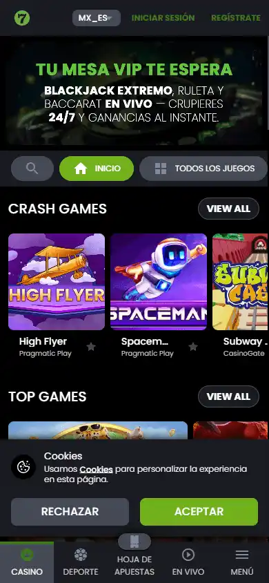 7greenbet Casino screenshot 3