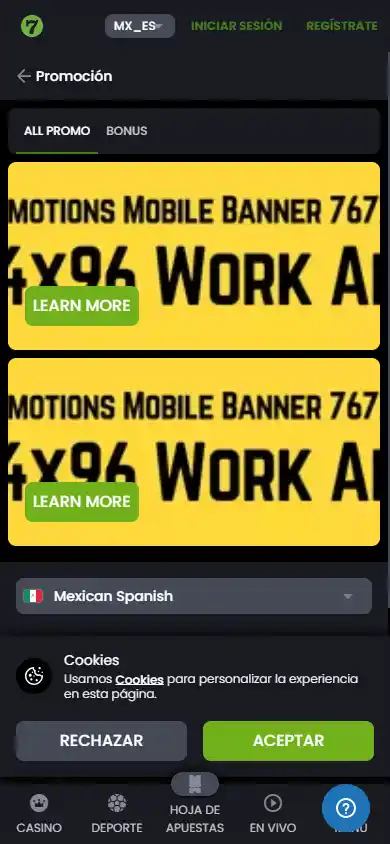 7greenbet Casino screenshot 4