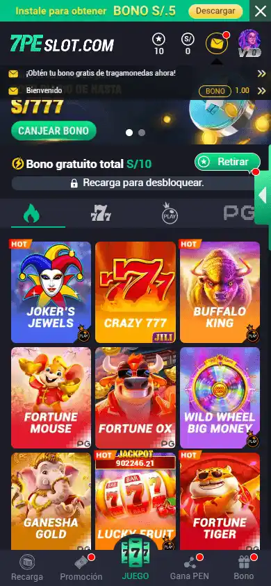 7PE Slot Casino screenshot 3