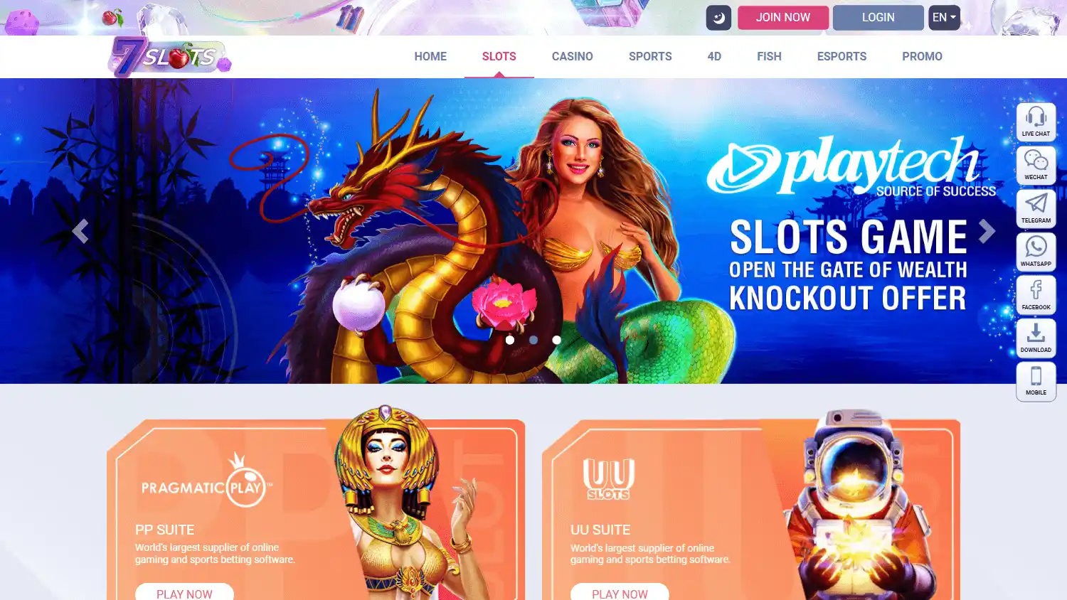 7Slots Casino screenshot 2