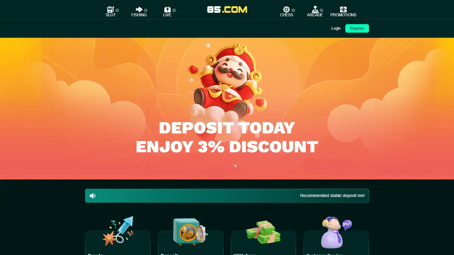 8501a Casino screenshot 1