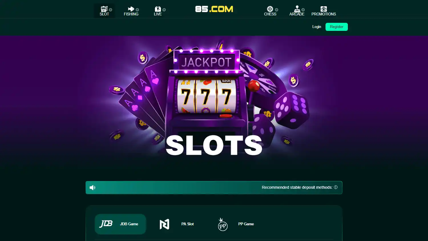 8501a Casino screenshot 2
