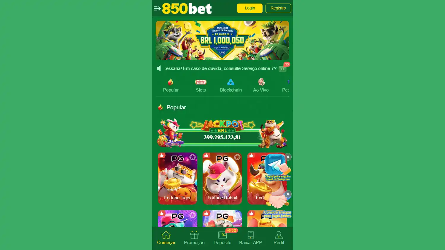 850bet Casino screenshot 1