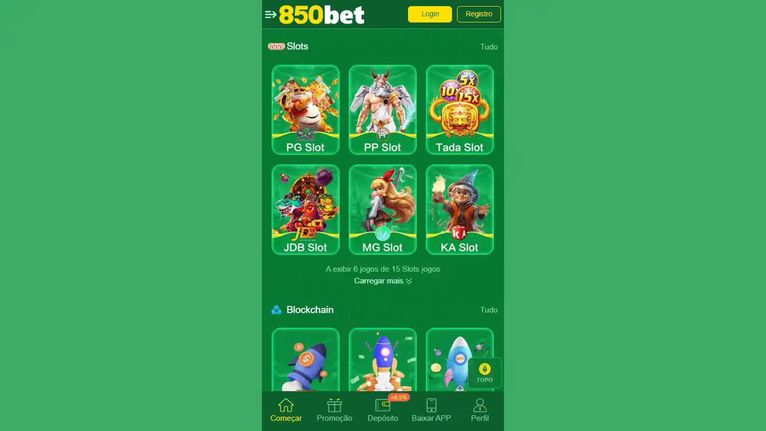 850bet Casino screenshot 2