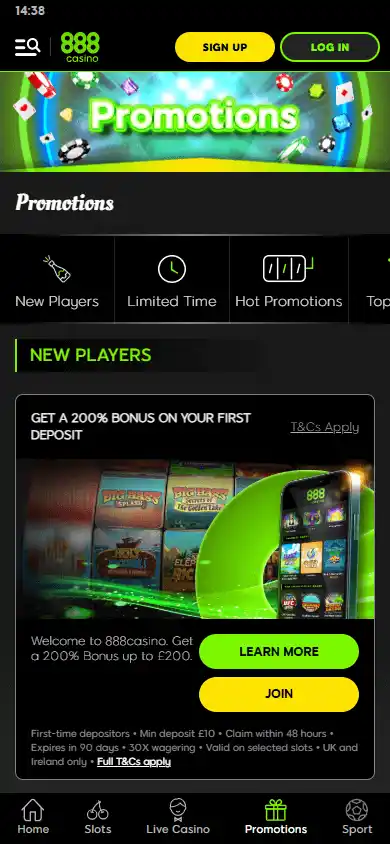 888 Casino SE screenshot 6