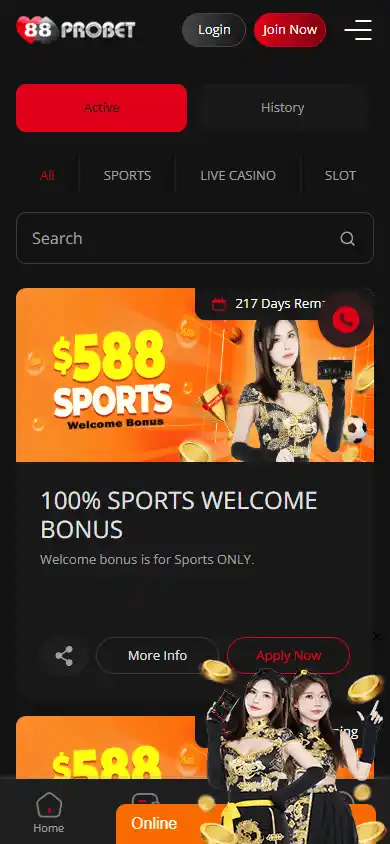 88ProBet Casino screenshot 6