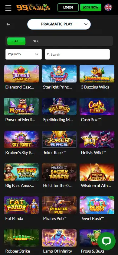 99LAJU Casino screenshot 5