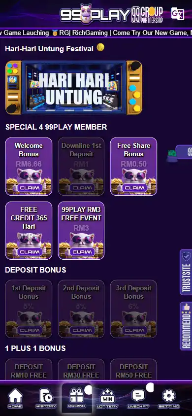 99Play Casino screenshot 4