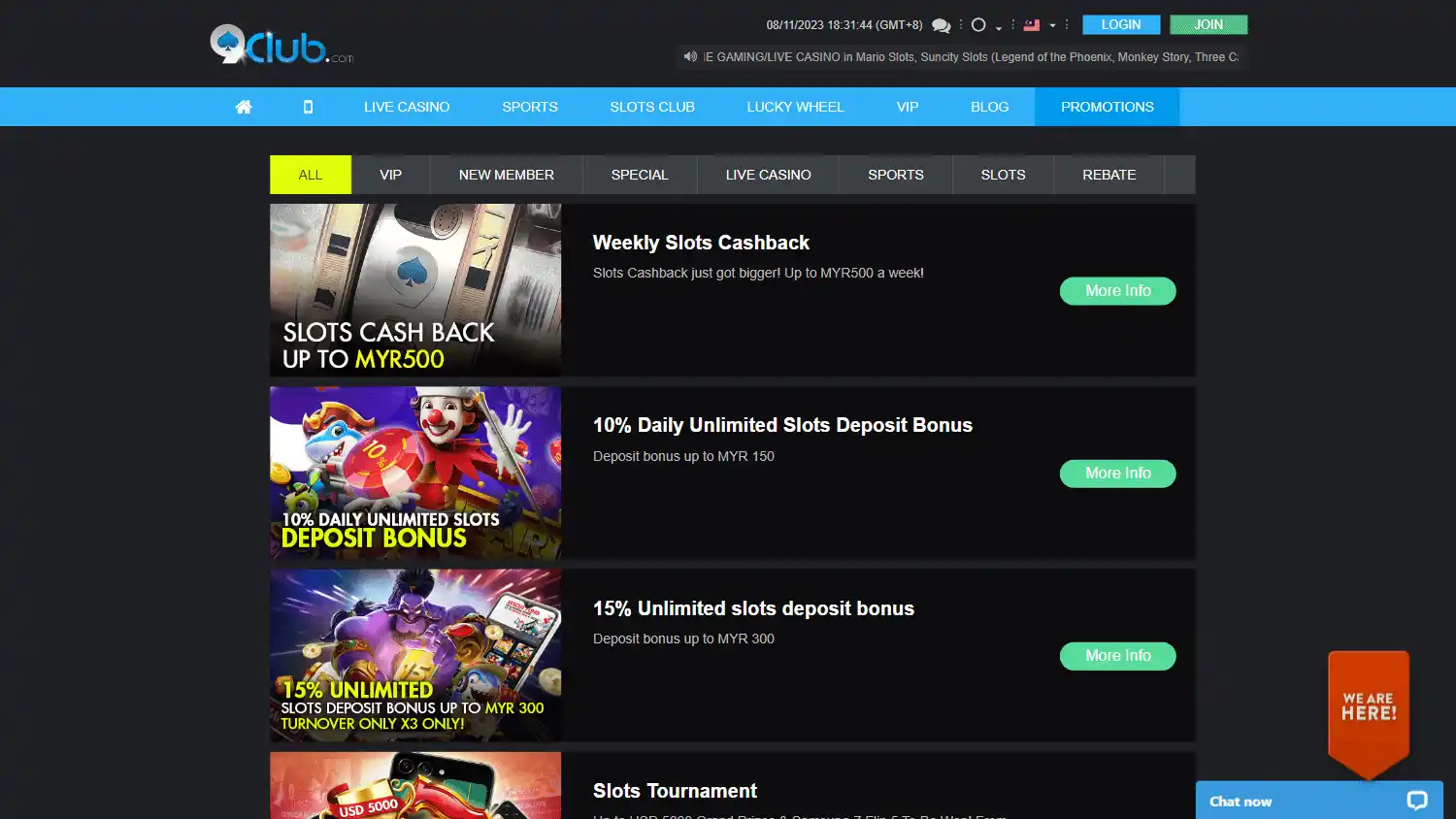 9Club Casino screenshot 2