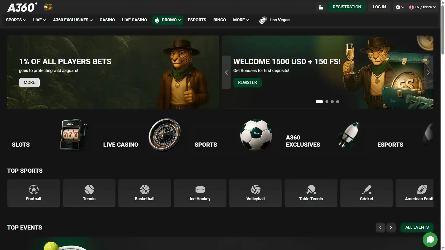 A360 Casino screenshot 1