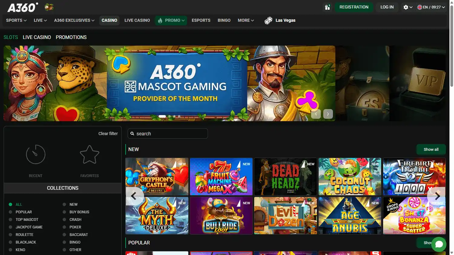 A360 Casino screenshot 2