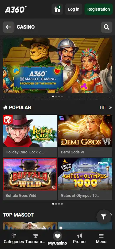 A360 Casino screenshot 5
