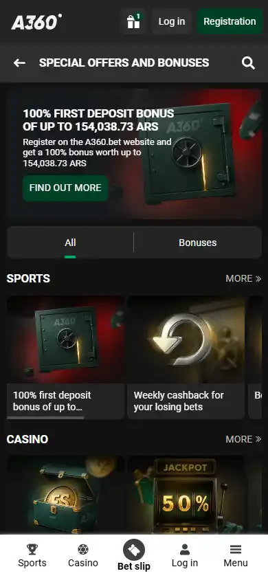A360 Casino screenshot 6