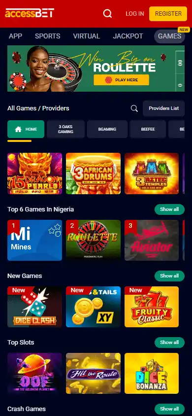 AccessBET Casino screenshot 5