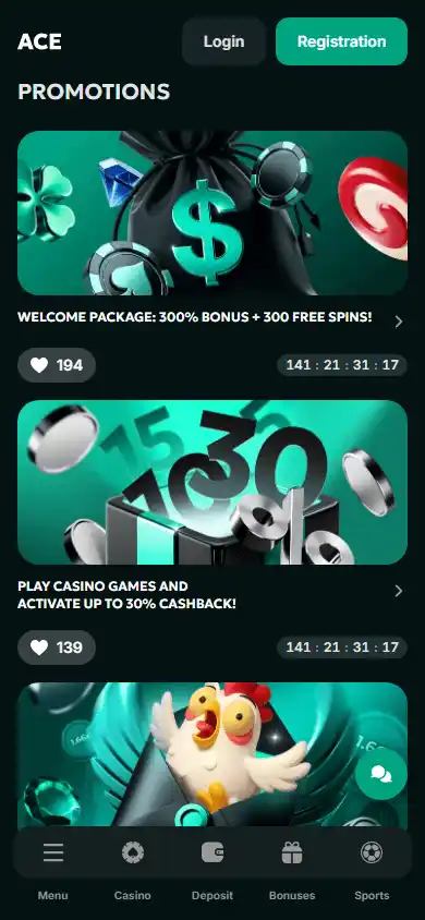 Ace Game Casino screenshot 5