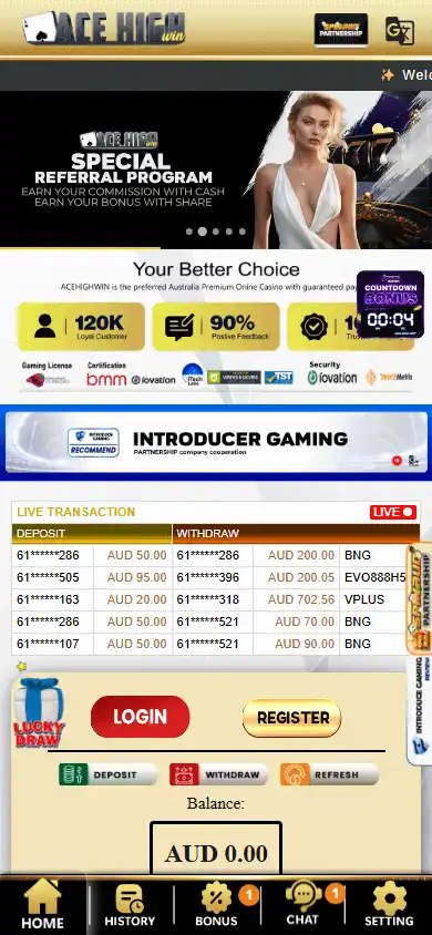 Ace High Win Casino screenshot 3